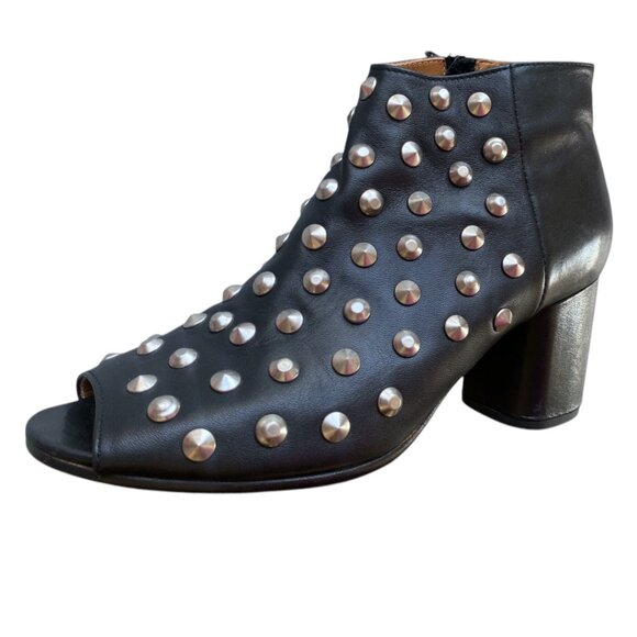 Junya Watanabe Leather Studded Boots Comme Des Garcon - Size 8 - Picture 13 of 15